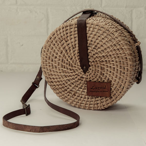 Cane Round Box Bag – Collection of Eco-Friendly, Handmade, Handicrafts